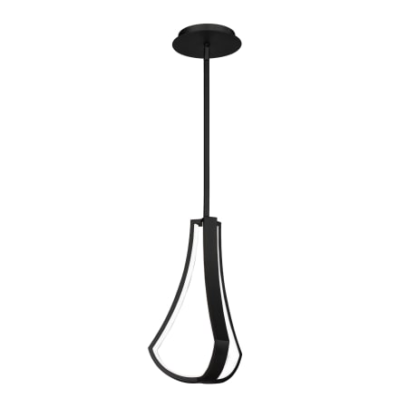 WAC Lighting Artemis 8" Wide LED Abstract Mini Pendant Black