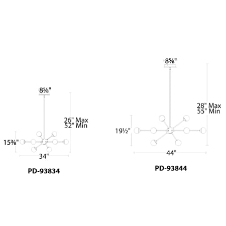 WAC Lighting-PD-93844-Line Drawing