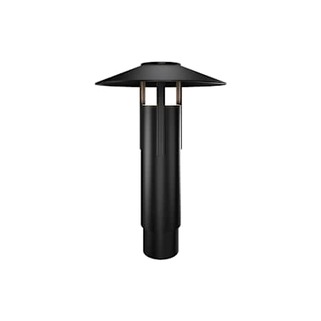 WAC Lighting Ventt 17" Tall Post Light Black