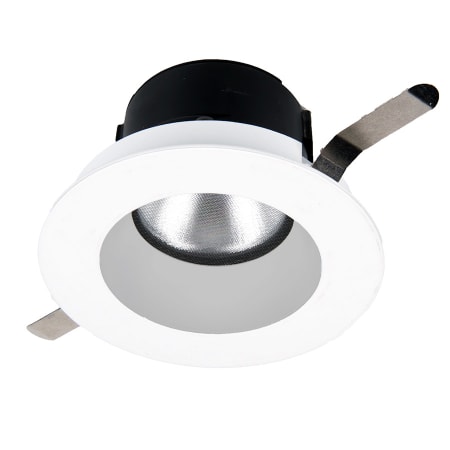 WAC Lighting Aether 2" Round Recessed Trim with LED Light Engine and 40° Flood Beam Spread Haze White / 3500K / 85CRI