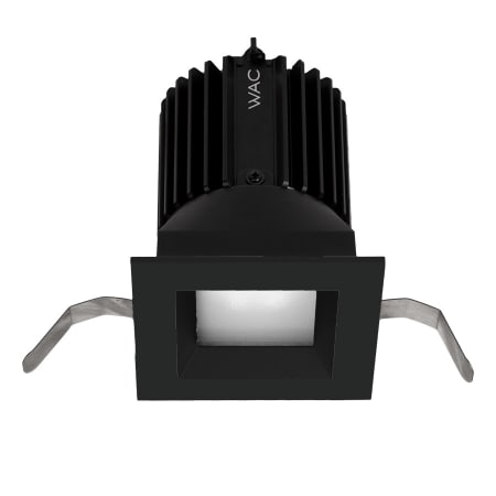 WAC Lighting Volta 2" Shallow Regressed Downlight with LED Light Engine and 40 Degree Flood Beam Spread Black / 2700K / 85CRI
