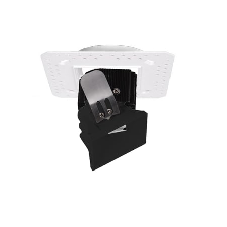 WAC Lighting Aether 3.5" Square Adjustable Invisible Trim with LED Light Engine and 50° Flood Beam Spread Black / 2700K / 85CRI