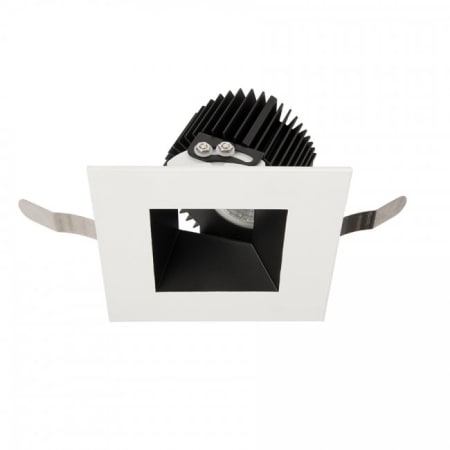 WAC Lighting Aether Color Changing 3-1/2" LED Adjustable Square Trim and New Construction Housing with Flood Beam Spread Black White
