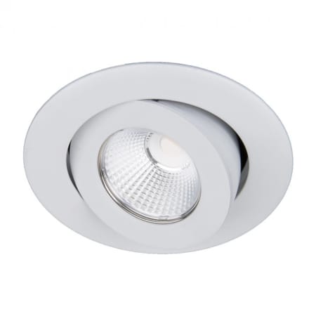 WAC Lighting Oculux 3.5" LED Adjustable Trim with Narrow Beam Spread White / 3000K