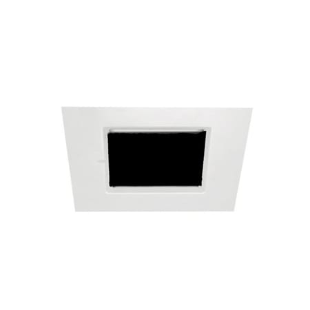 WAC Lighting Oculux Architectural 3.5" Square Recessed Trim - Adjustable, Pinhole, Trimless White