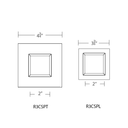 WAC Lighting-R3CSPT-Line Drawing