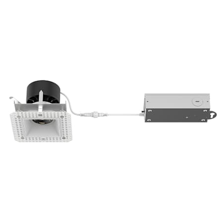 WAC Lighting Kenric 3-1/2" Integrated LED Open Recessed Trim and Remodel Housing- IC Rated and Airtight White
