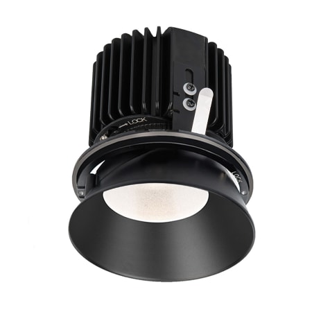 WAC Lighting Volta 4.5" Round Invisible Downlight Trim with LED Light Engine and 25 Degree Narrow Beam Spread Black / 2700K / 85CRI