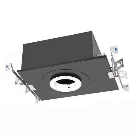 WAC Lighting Volta New Construction Housing for Round 4.5" Invisible Trim - Non-IC Rated and Airtight with Emergency Backup N/A