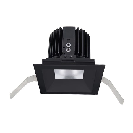 WAC Lighting Volta 4.5" Square Shallow Regressed Trim with LED Light Engine and 60 Degree Wide Beam Spread Black / 2700K / 85CRI