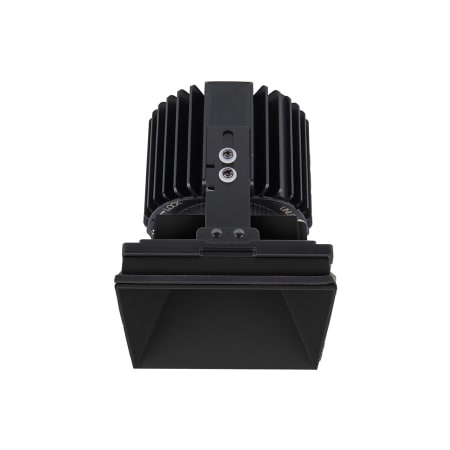 WAC Lighting Volta 4.5" Square Invisible Downlight Trim with LED Light Engine and 60 Degree Wide Beam Spread Black / 2700K / 85CRI