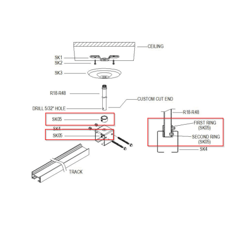 WAC Lighting SK05 schematic