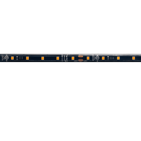 WAC Lighting Single WAC 24VDC Strip Light 12" Wide 24V LED Tape Light Black