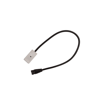 WAC Lighting 12" 24VDC Indoor and Outdoor Strip Light Open Splice Lead Wire Black