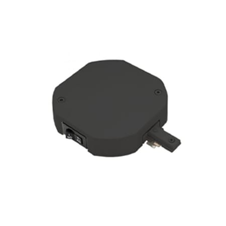 WAC Lighting 5 Amp Single Live End Current Limiter for H Track Systems Black