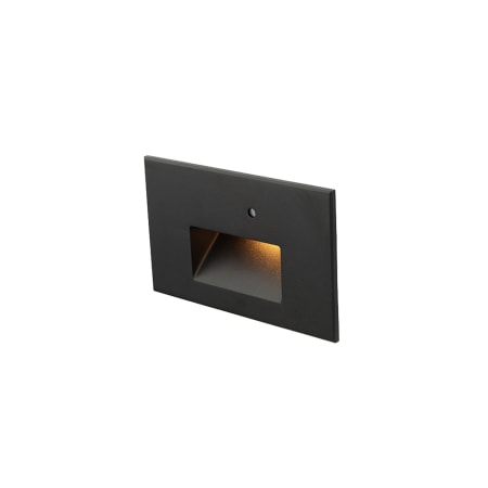 WAC Lighting Step Light with Photocell Black