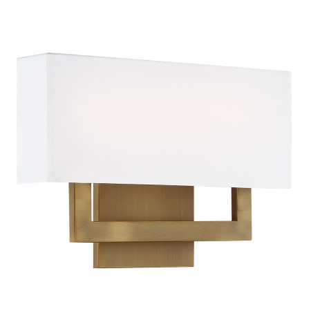 WAC Lighting Manhattan 15" Wide LED Wall Sconce Aged Brass