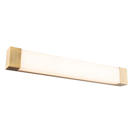 WAC Lighting Darcy 36" Wide LED Bath Bar Aged Brass