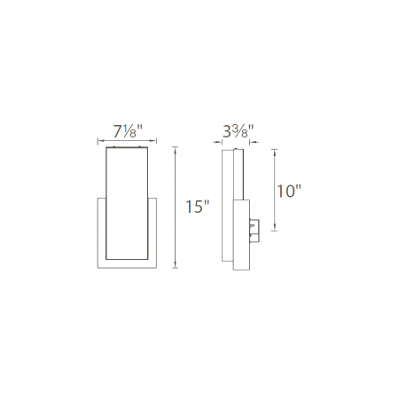 WAC Lighting-WS-42618-Line Drawing