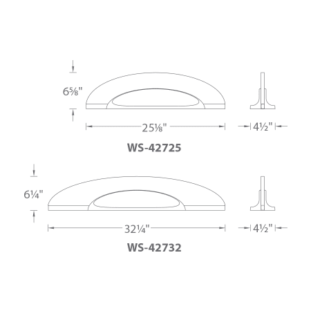 WAC Lighting-WS-42725-Line Drawing