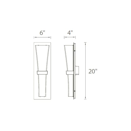 WAC Lighting-WS-45620-Line Drawing
