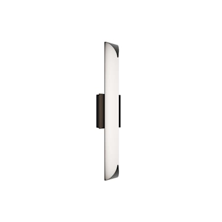 WAC Lighting Straitaway 3" Wide LED Bath Bar Black