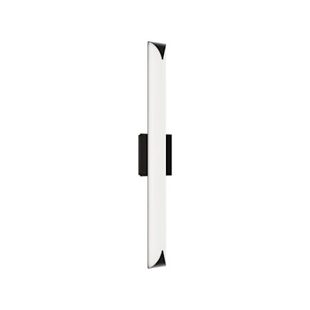WAC Lighting Straitaway 3" Wide LED Bath Bar Black