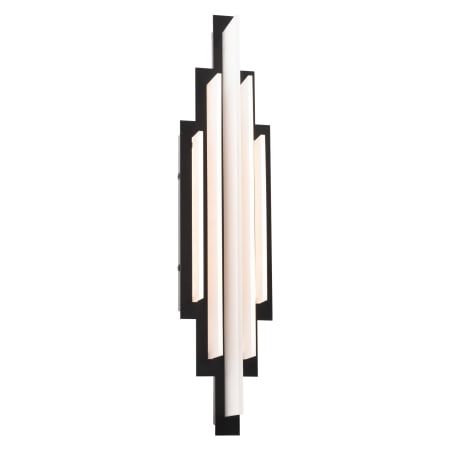 WAC Lighting Nouveau 23" Tall Switchable Color Temperature LED Wall Sconce - Set to 3500K Black