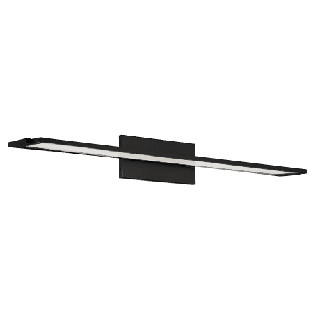 WAC Lighting Line 36" Wide Integrated LED Bath Bar Black / 2700K