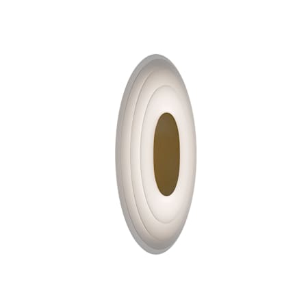 WAC Lighting Orbix 14" Tall LED Wall Sconce Aged Brass