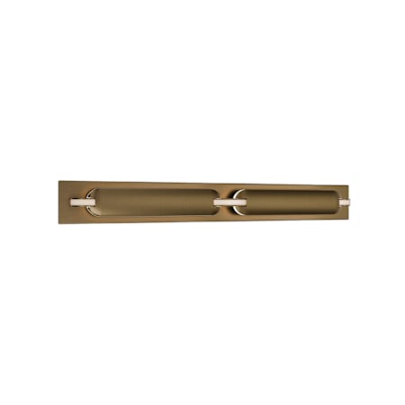WAC Lighting Spectacle 24" Wide LED Bath Bar Aged Brass