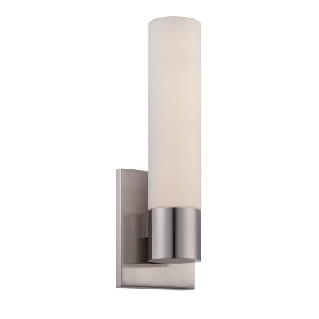 WAC Lighting Elementum 13-1/2" Tall Integrated LED Bathroom Sconce - 3000K Brushed Nickel