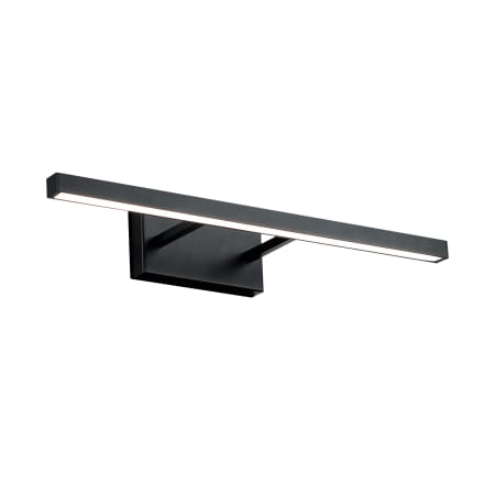 WAC Lighting Parallax 18" Wide LED Bath Bar Set to 2700K Black