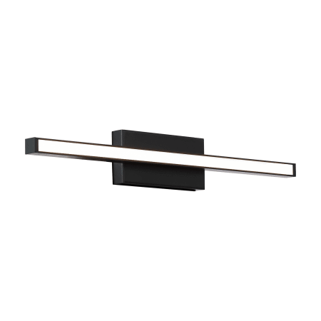 WAC Lighting Parallax 18" Wide LED Bath Bar Set to 3000K Black
