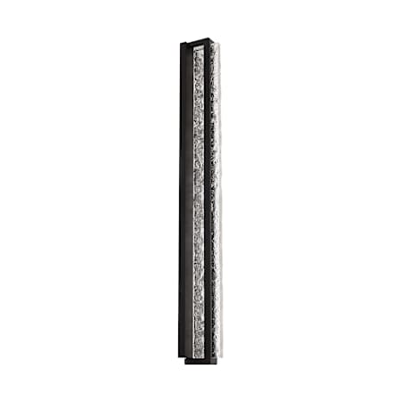 WAC Lighting Skate 5" Wide LED Bath Bar Black