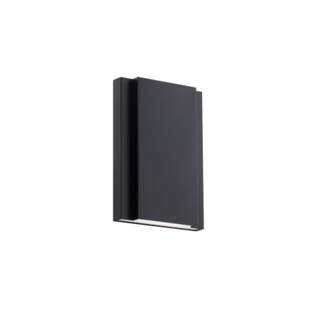 WAC Lighting Layne 2 Light 8" Tall LED Wall Sconce Set to 3000K Black