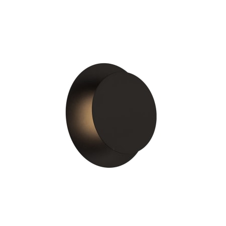 WAC Lighting Moonglow 8" Tall LED Wall Sconce - 4000K Black