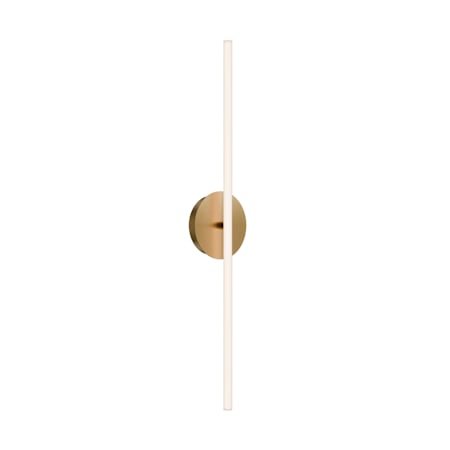 WAC Lighting Lanky 5" Wide LED Bath Bar Aged Brass