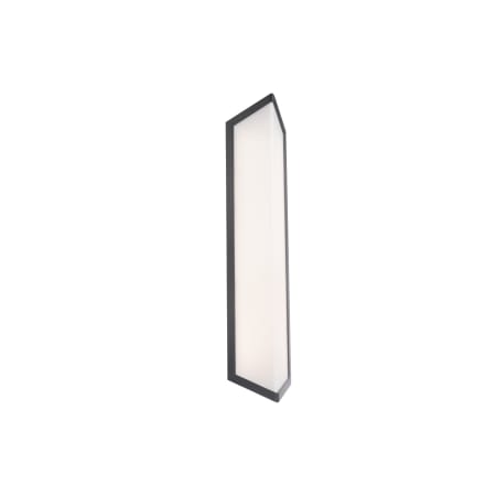 WAC Lighting Corte 24" Tall LED Outdoor Wall Sconce - Set to 3500K Black