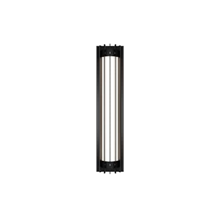 WAC Lighting Moline 24" Tall LED Outdoor Wall Sconce Black