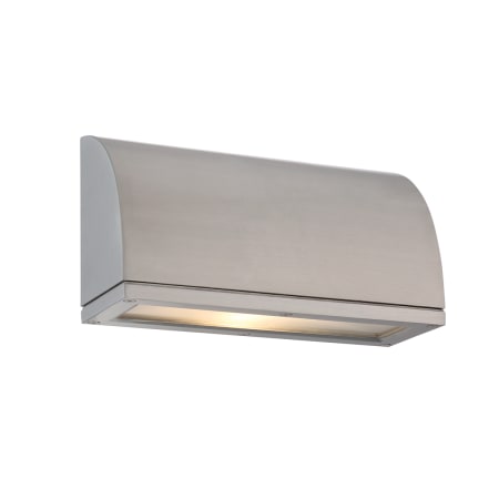 WAC Lighting Scoop 10" Wide Outdoor Wall Sconce - 3000K & 805 Lumens Brushed Aluminum