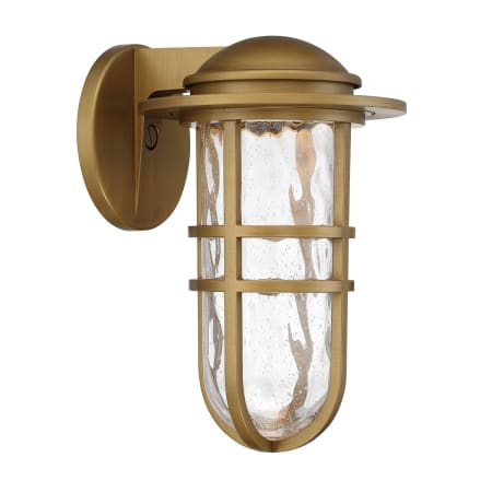 WAC Lighting Steampunk 13" Tall LED Outdoor Wall Sconce Aged Brass
