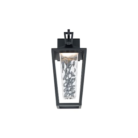 WAC Lighting Manchester 17" Tall LED Outdoor Wall Sconce Black