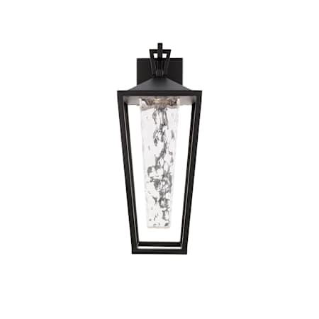 WAC Lighting Manchester 25" Tall LED Outdoor Wall Sconce Black