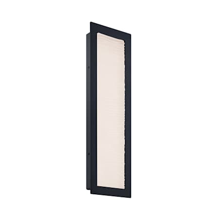 WAC Lighting Wavelet 20" Tall LED Outdoor Wall Sconce Black