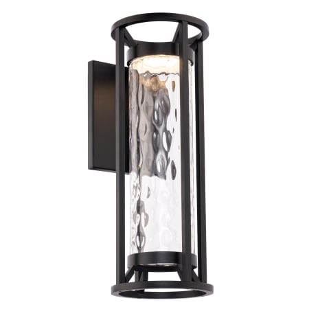 WAC Lighting Roslyn 19" Tall 3000K LED Wall Sconce Black