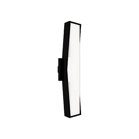 WAC Lighting Jordan 24" Tall LED Outdoor Wall Sconce Black