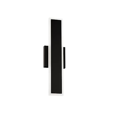 WAC Lighting Bastone 19" Tall LED Wall Sconce - 4000K Black