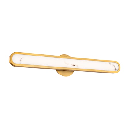 WAC Lighting Serena 33" Wide Bath Bar Aged Brass