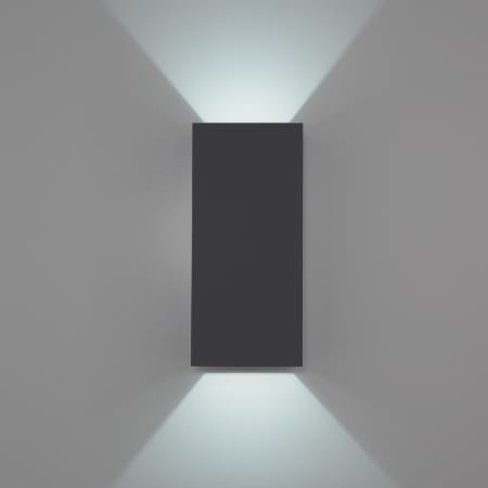 WAC Lighting 5 x 11 x 4 Inch Window Wall Sconce - Selectable Color Temperature Black / Aluminum